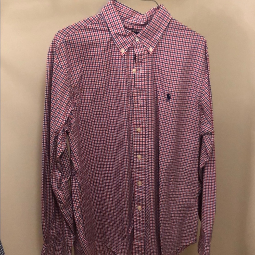 Polo button down shirt